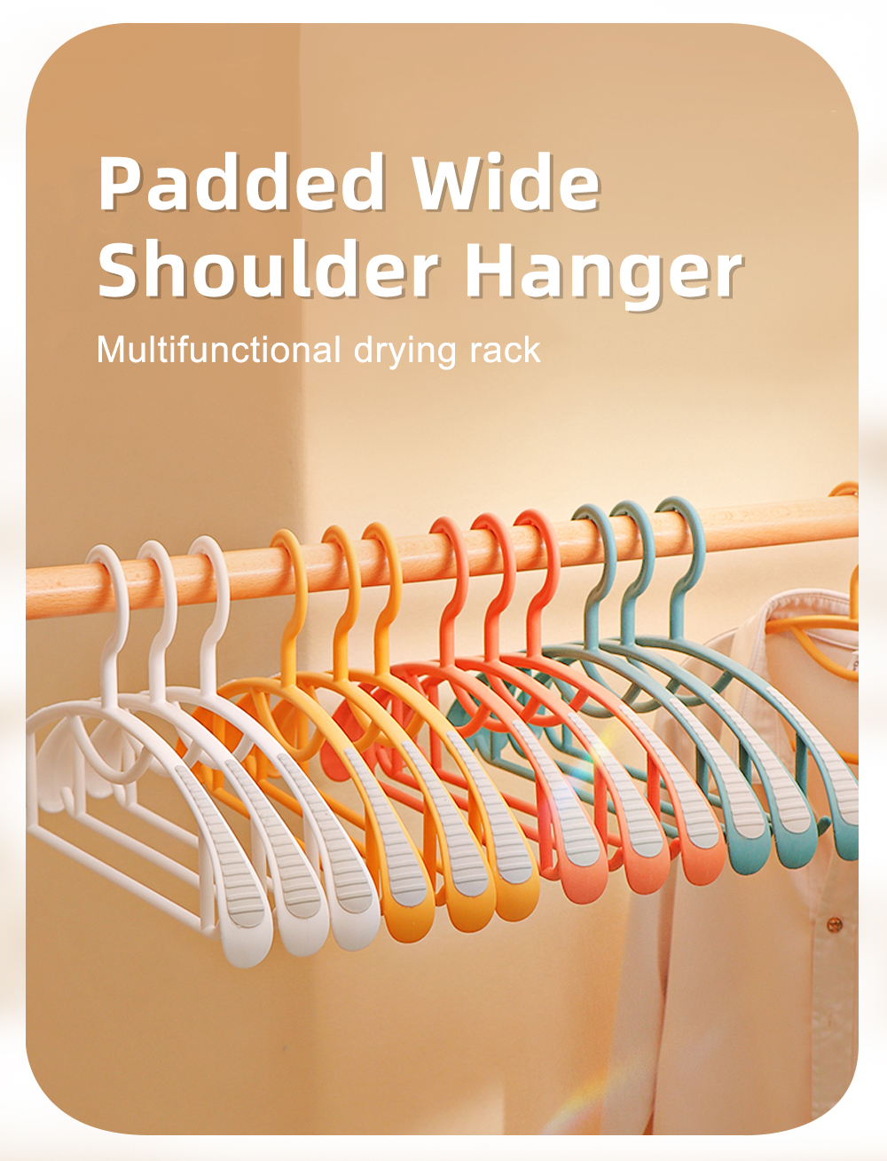 Padded Wide Shoulder Hanger-1